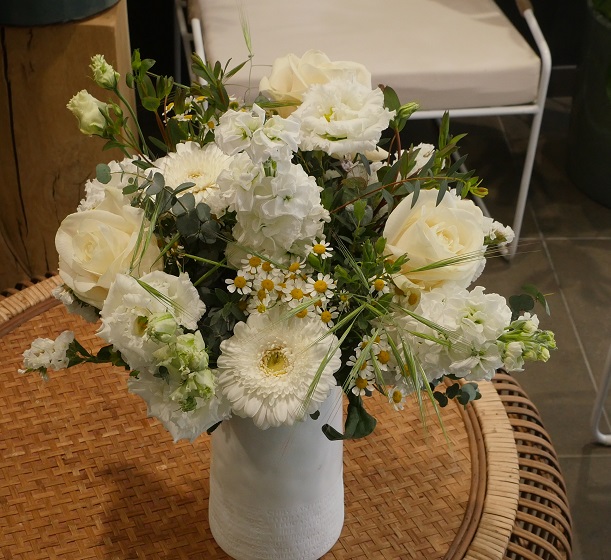 bouquet blanc